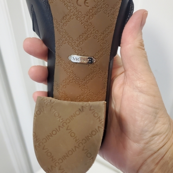 EC Vionic Lorne Black Leather Crisscross Sandals Size 10, Business, Clas… - Picture 12 of 15